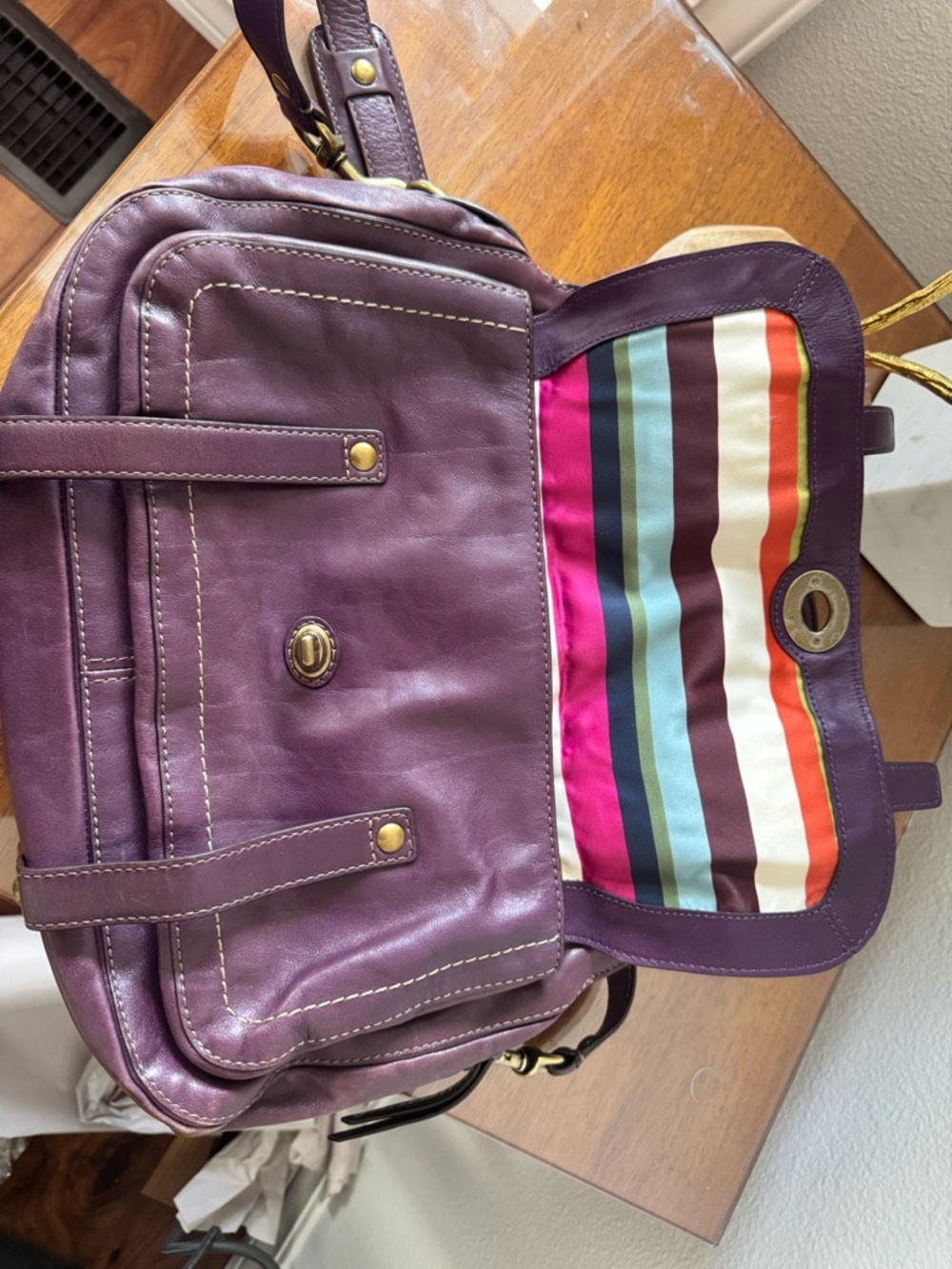 RARE Authentic Coach Legacy Garcia Leather Satchel Style #12704 - Picture 5 of 9